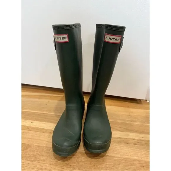 Hunter Original Matte Tall Boots Size 6 - Picture 5 of 8